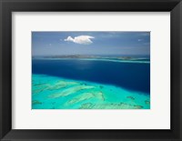 Framed Malolo Barrier Reef and Mamanuca Islands, Fiji
