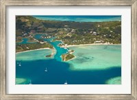 Framed Musket Cove Island Resort, Malolo Lailai Island, Mamanuca Islands, Fiji