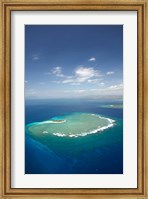 Framed Namotu Island, Mamanuca Islands, Fiji