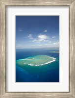 Framed Namotu Island, Mamanuca Islands, Fiji