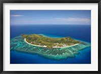 Framed Tokoriki Island, Mamanuca Islands, Fiji