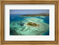 Framed Wadigi Island, Mamanuca Islands, Fiji