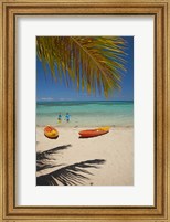 Framed Beach, Plantation Island Resort, Malolo Lailai, Fiji