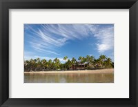 Framed Beach at Outrigger on the Lagoon Resort, Coral Coast, Viti Levu, Fiji