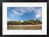 Framed Beach at Outrigger on the Lagoon Resort, Coral Coast, Viti Levu, Fiji