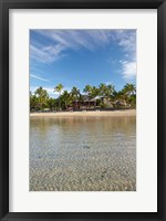 Framed Beach at Outrigger on the Lagoon Resort, Fiji