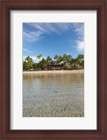 Framed Beach at Outrigger on the Lagoon Resort, Fiji