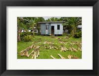 Framed Iron house, Namaqumaqua village, Viti Levu, Fiji