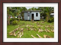 Framed Iron house, Namaqumaqua village, Viti Levu, Fiji