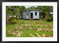 Framed Iron house, Namaqumaqua village, Viti Levu, Fiji