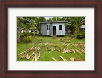 Framed Iron house, Namaqumaqua village, Viti Levu, Fiji