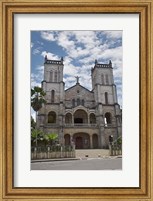 Framed Sacred Heart Cathedral, Suva, Viti Levu, Fiji