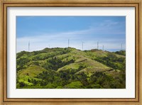 Framed Wind energy farm, Sigatoka, Coral Coast, Viti Levu Fiji