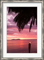 Framed Tropical Sunset, Beqa Island, Fiji