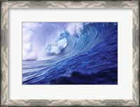 Framed Surfing waves, Fiji Islands