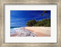 Framed Fiji Islands, Tavarua, Beach