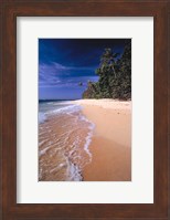 Framed Fiji Islands, Tavarua, Surf over the sand