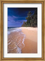 Framed Fiji Islands, Tavarua, Surf over the sand