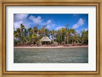 Framed Shelter at Channel Beach, Turtle Island, Yasawa Islands, Fiji