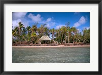 Framed Shelter at Channel Beach, Turtle Island, Yasawa Islands, Fiji