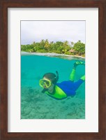 Framed Snorkeling, Picnic island, Viti Levu Fiji