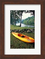 Framed Kayak on Housatonic River, Litchfield Hills, Housatonic Meadows State Park, Connecticut