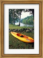 Framed Kayak on Housatonic River, Litchfield Hills, Housatonic Meadows State Park, Connecticut