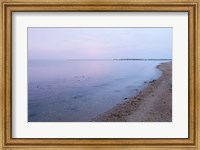 Framed Early Morning on the Beach at Griswodl Point in Old Lyme, Connecticut