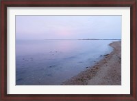Framed Early Morning on the Beach at Griswodl Point in Old Lyme, Connecticut