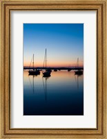 Framed Sailboat, Connecticut River