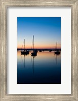 Framed Sailboat, Connecticut River