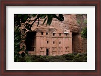 Framed Rock-Hewn Coptic Church, Blue Nile River Basin, Ethiopia