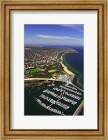 Framed WWI Submarine Wreck, Picnic Point, Sandringham, Port Phillip Bay, Melbourne, Victoria, Australia