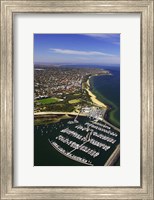 Framed WWI Submarine Wreck, Picnic Point, Sandringham, Port Phillip Bay, Melbourne, Victoria, Australia