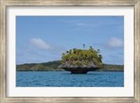 Framed Lagoon inside volcanic caldera, Fiji