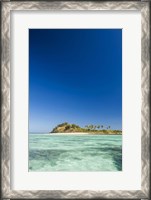 Framed Turquoise waters of Blue Lagoon, Yasawa, Fiji