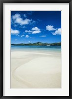 Framed Turquoise water at the Nanuya Lailai Island, Blue Lagoon, Yasawa, Fiji, South Pacific