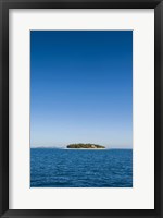 Framed Beachcomber Island, Mamanucas Islands, Fiji, South Pacific