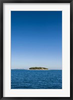 Framed Beachcomber Island, Mamanucas Islands, Fiji, South Pacific