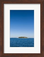 Framed Beachcomber Island, Mamanucas Islands, Fiji, South Pacific