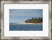 Framed Beachcomber Island, Mamanucas, Fiji, South Pacific