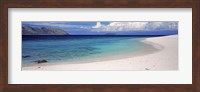Framed Island in the sea, Veidomoni Beach, Mamanuca Islands, Fiji