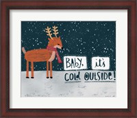 Framed Cold Reindeer