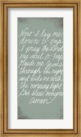 Framed Prayer