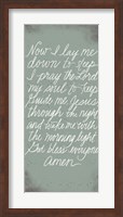 Framed Prayer