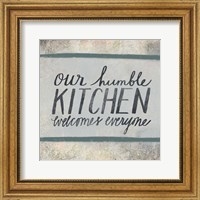 Framed Humble Kitchen