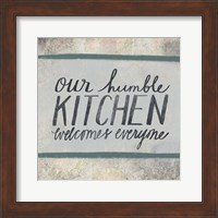 Framed Humble Kitchen