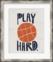 Framed Basketball