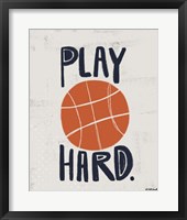 Framed Basketball