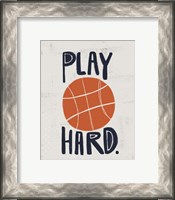 Framed Basketball